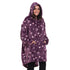 Snuggs Blanket Hoodie Purple stars
